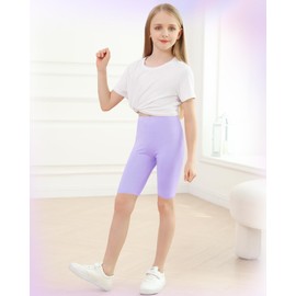 Chamri Girls' Cycling Shorts, Summer Shorts, Pack of 4, Refreshing summer