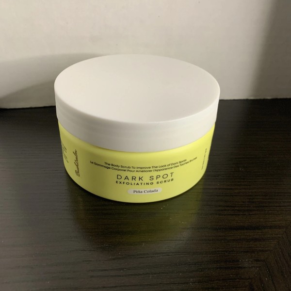 Bushbalm Pina Colada Dark Spot Exfoliating Scrub 8 Oz HARD