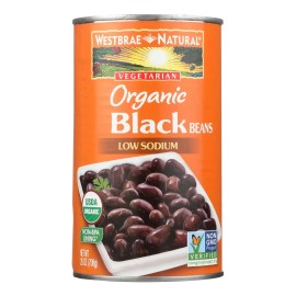 UD_Westbrae Foods Organic Black Beans - Case Of 12 - 25 Oz.