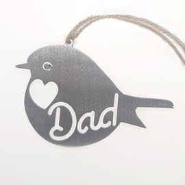 Steel Robin - Dad Memorial Gift for Father's Day