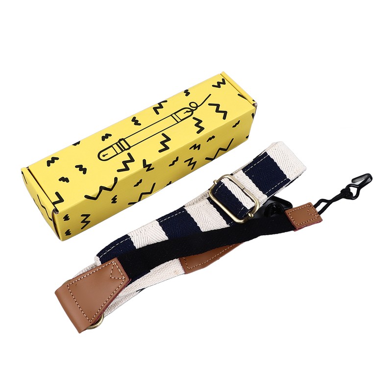 Ukelele Strap Non Drilling Adjustable Cotton Ukulele Belt Double Hook