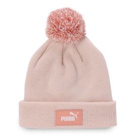 Puma 025541 FC Pom-Pom-Beanie, Knit Hat, For Kids, 24 Fall/Winter Colors: Island Pink (02)