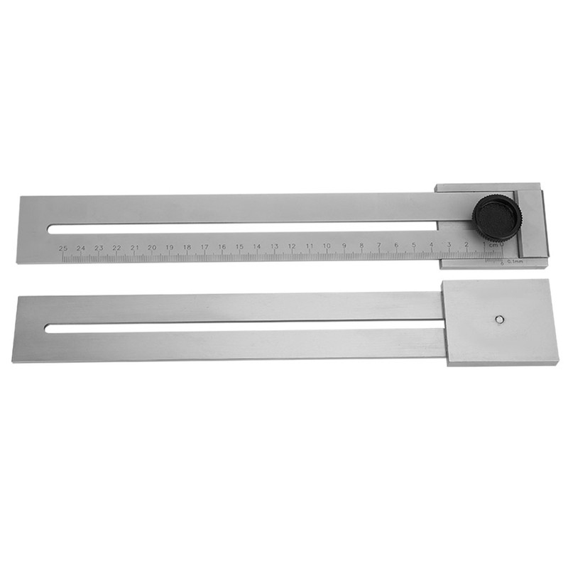 0-250mm Measurement Range High Accuracy Woodworking Marking Ruler Gauge Measurement