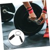 Mipcase 4pcs Spring-Loaded Barbell Lock Collars Weightlifting Clips for Secure