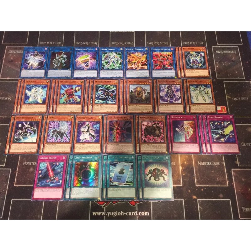 Yugioh: CYBERSE DECK #1 W/ VECTOR SCARE ARCHFIEND / ENCODE