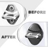 TOMALL 4 Pcs Car Door Lock Latches Covers Compatible with