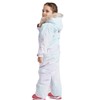 SNBOCON Kids Waterproof Colorful One Piece Coveralls Ski Suits Snowsuits
