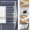 Tielag Extendable Closet Shelf, Expandable Shelves Wardrobe Storage Organiser, Adjustable
