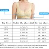 Wonholy Daisy Bras for Women, Front Snap Closure Padded Bra