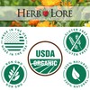 Herb Lore Relax Tincture - Organic Liquid Extract Drops with