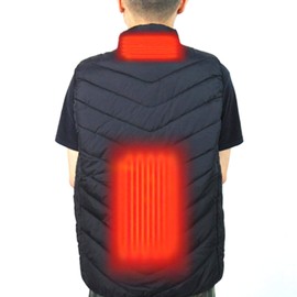 4 in 1 Electric Vest Pad 5V 2A USB Heated Jacket Heating Pad With 3 Gear Adjustable Temperature for Vest Winter Cold Outdoors