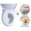 Toswin Left Handed Bidet Ultra Slim Left Hand Bidet Attachment