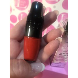 Lancôme LANCOME MATTE SHAKER #191 CHERRY LEADER LIQUID LIPSTICK SECOND SKIN NIB