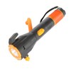 Hand Crank Flashlight Rechargeable LED Flashlights with SOS Alarm Emergency