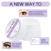 Lash Remover for Eyelash Clusters and Extensions: 10ml Cream Glue-Remover,