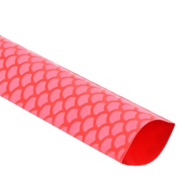 DMiotech Heat Shrink Sleeve Wrap Tubing x Tube Tubing for Fishing Rod Grips and Other Grips, Non Slip - Insulation - Waterproof 40'' Lengths, Dia 45mm Red Scales