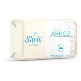 Jabón De Arroz Sheló Nabel 100 Gramos, Express