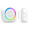 TECKNET Wireless Door and Window Open Sensor Alarm Chime, 1000Ft
