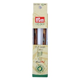 Prym Stocking Knitting Needle, Wood, Multicoloured, 7 mm