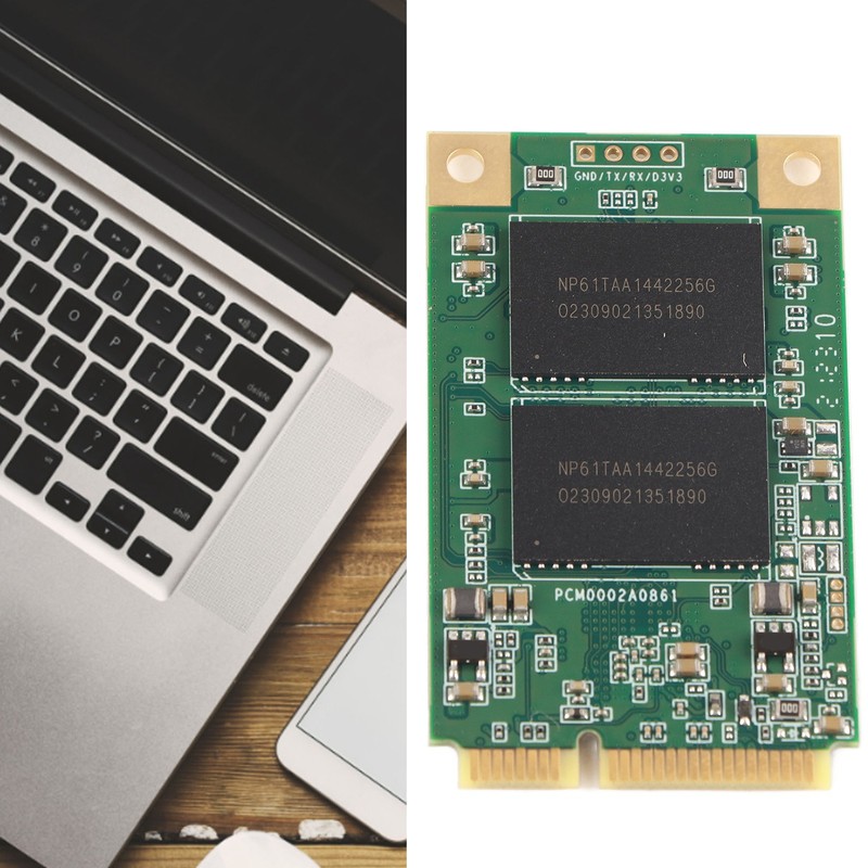 Internal Gaming SSD MSATA 6Gbps 3D TLC NAND ECC 500MB/s