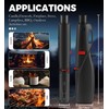 Samniu 4 Pack of Butane Torch Lighter, Windproof & Refillable,