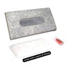 Bling Bling Sun Visor Car Tissue Box with Crystal Diamond