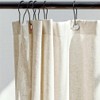 Felisa Farmhouse Long Shower Curtain with A Ruffle Hem 72x78