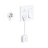 TROND Flat Outlet Extender with 6 Inch Cord for Upside