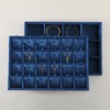 Yinbeini Necklace Display Tray, Velvet Jewelry Organizer, Premium Pendant Display,Luxury