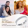 Ladytree Moissanite Eternity Band Rings for Women 925 Sterling Silver