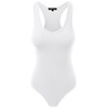 HATOPANTS - Body sin mangas para mujer, con espalda cruzada,