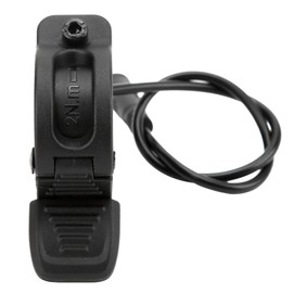 Electric Bike Thumb Throttle, Durable 300X Speed Control Accelerator for Most E-Bikes, Aluminum Alloy and PVC Material for Reliable Performance