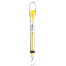 ULTECHNOVO Dial Spring Scale Mechanic Tools 2.5kg Hanging Spring Scale Plastic Cylinder Tubular Dynamometer Laboratory Spring Balance with Hook for Home,School,Classroom 2pcs Mechanics Tools
