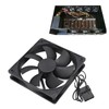PC Fan, 120mm Fan, 2Pin 3000Rpm PC Case Fan for
