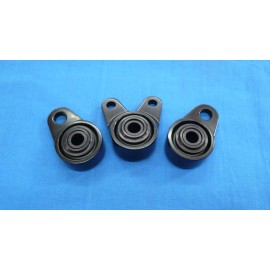 BDT MOTORSPORTS HONDA TRX ATC 250R BDT MOTORSPORTS BILLET EXHAUST MUFFLER HANGER MOUNTS BLACK