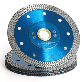 5Pcs/Box Super Thin Diamond Tile Blade 4.5" Porcelain Cutting Blade for Cutting Granite Marble Porcelain Tile …