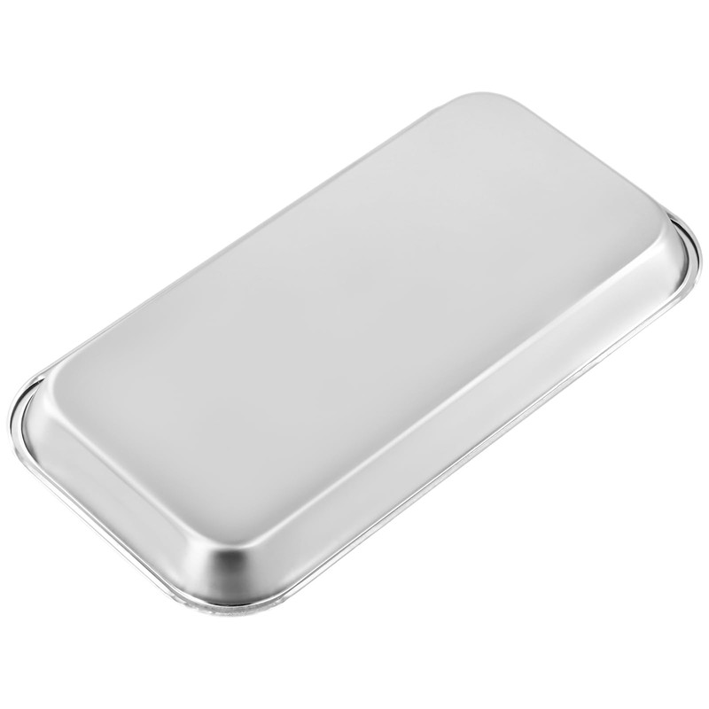 KOHAND 12 Pack 201 Stainless Steel Metal Tray, Metal Surgical