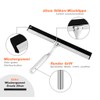 kowald Shower Squeegee Stainless Steel 25 cm Wide with Hanger