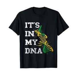 Jamaica It's In My DNA Jamaican Pride Roots Caribbean T-Shirt
