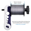 Mini Line Spooler Portable Fishing Line Winder Machine Adjustable Spinning
