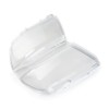 Anzios Left Right PC Transparent Lens Headlight Covers Compatible for