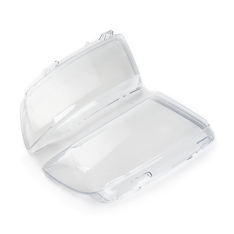 Anzios Left Right PC Transparent Lens Headlight Covers Compatible for