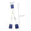 LABRIMP 2pcs Vga Video Cable Monitor Dual Adapter Vga Splitter