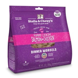 Stella & Chewy's 8oz Stella & Chewy's Freeze-Dried Raw Chicken & Salmon Dinner Morsels CAT Food