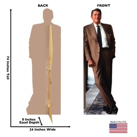 Cardboard People President Ronald Reagan Life Size Cardboard Cutout Standup