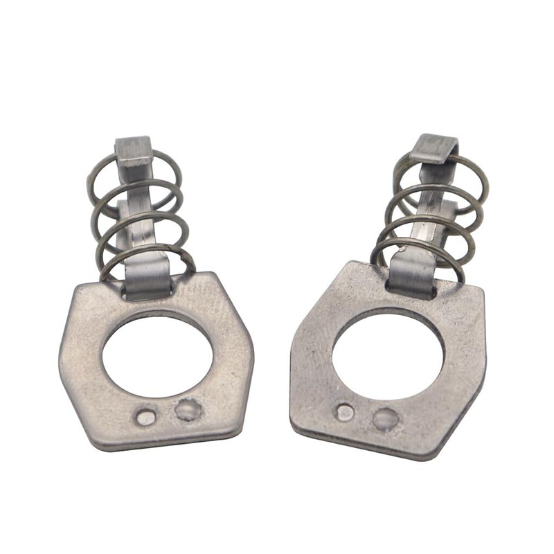 BEALIFE 2pcs/Set Sturdy Metal for Water Heater Door Protects Cylinder