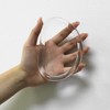 Hopbucan 10 Pieces Transparent D Shape Hand Bag Money Evil
