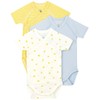 Petit Bateau Unisex Baby Short Sleeve Bodysuit for Newborns (Pack