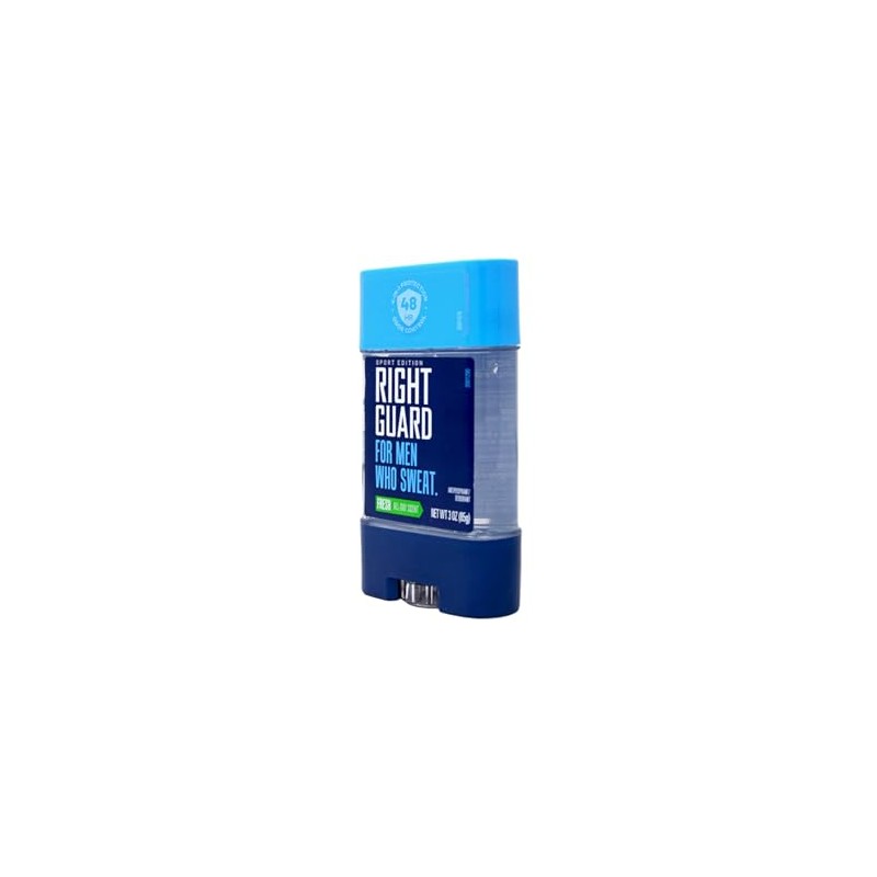 Right Guard Sport Clear Gel Antiperspirant, Fresh, 3 Ounce (Pack