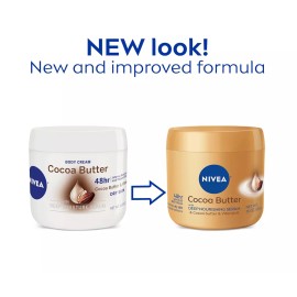 Undisclosed NIVEA Cocoa Butter Body Cream with Deep Nourishing Serum, 16 Ounce